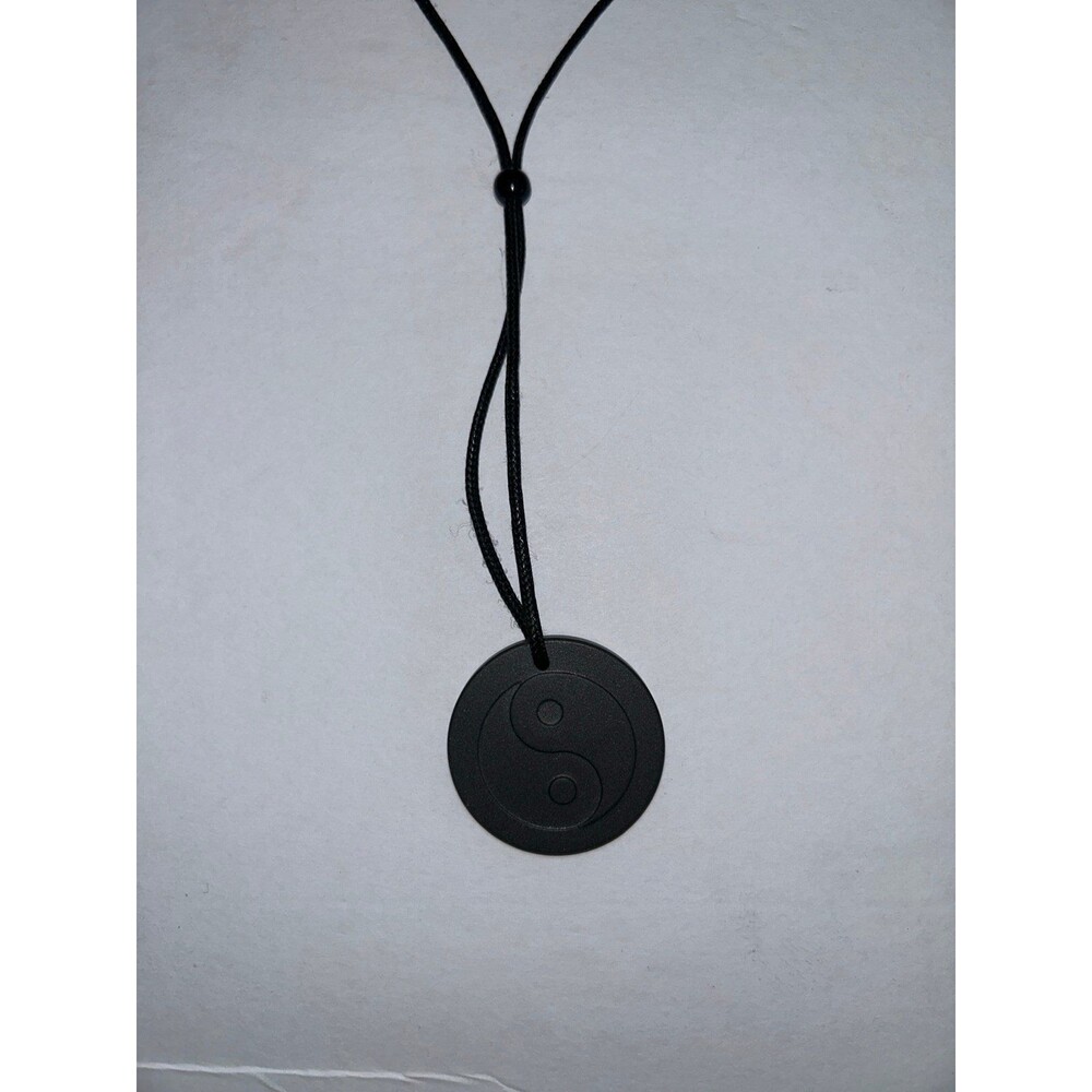 Scalar Energy Pendant with Yin Yang Design